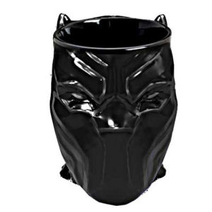 Black Panther Head 16 Ounce Molded Mug