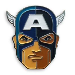 Captain America Enamel Pin