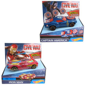 Hot Wheels Marvel Deluxe Character Car Case