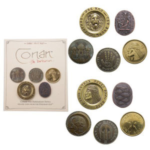 Conan Set #2 Deluxe 5 Coin Set