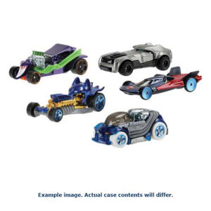 DC Comics Hot Wheels 1/64th Character Car 2017 Mix 1 Case
