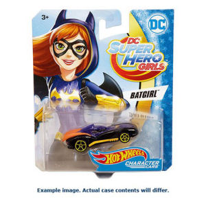 Hot Wheels DC Superhero Girls 1/64th Scale 2017 Wave 1 Case