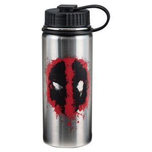 Deadpool 18 Ounce Vacuum Insulated Stainless Steel Water Bottle