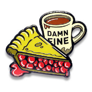 Damn Fine Enamel Pin