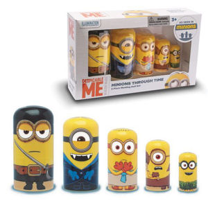 Despicable Me Minions Through Time Nesting Dolls