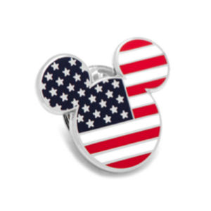 Mickey Mouse Stars and Stripes Lapel Pin