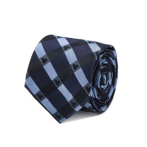 Mickey Mouse Blue Plaid Tie