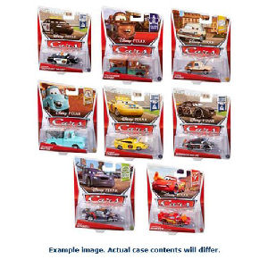 Cars Character Cars 1/55th Scale 2016 Mix 16 Case