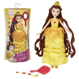 Disney Princess Classic Hair Play Belle Doll
