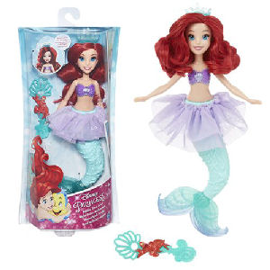 Disney Princess Bubble Tiara Ariel Doll
