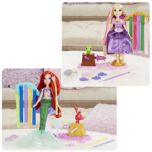 Disney Princess Deluxe Hair Play Dolls Wave 1 Case