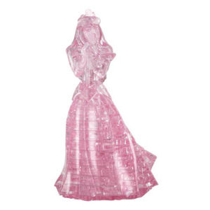 Sleeping Beauty Aurora 3D Crystal Puzzle Mini-Figure