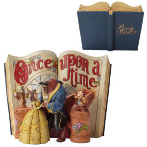 Disney Traditions Beauty and the Beast Love Endures Storybook Statue