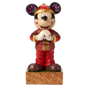 Disney Traditions Mickey Mouse Greetings from China Statue