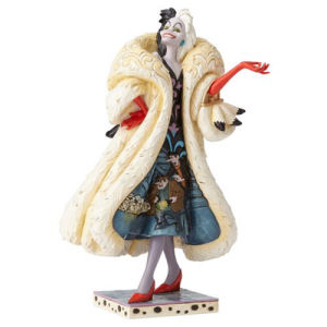Disney Traditions 101 Dalmatians Cruella De Vil Devilish Dognapper Statue