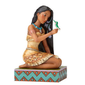 Disney Traditions Pocahontas with Bird Statue