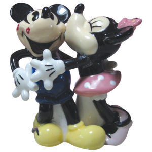 Disney Mickey and Friends Retro Mickey And Minnie Salt and Pepper Shakers