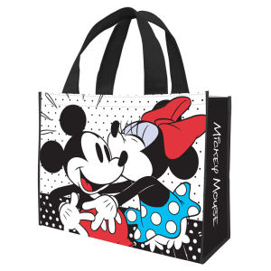 Disney Mickey Mouse and Minnie Mouse Large Recycled Shopper Tote