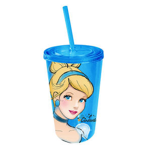 Disney Cinderella Portrait Plastic Travel Cup