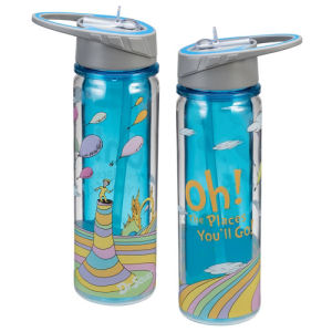 Dr. Seuss Oh the Places Youll Go 18 Ounce Tritan Water Bottle