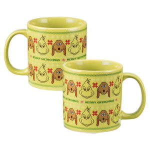 Dr. Seuss The Grinch Ugly Sweater 20 Ounce Ceramic Mug