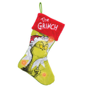 Dr. Seuss Grinch Large Light-Up Stocking
