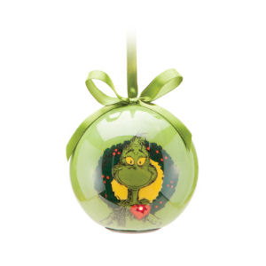 Dr. Seuss The Grinch Light-Up Decoupage Ball Ornament