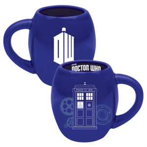 Doctor Who 18 Ounce Oval Ceramic Mug