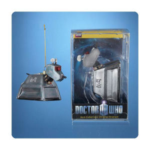 Doctor Who K-9 Figural Glass Christmas Ornament