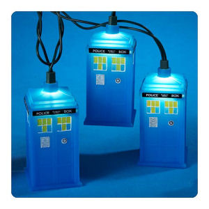 Doctor Who TARDIS Christmas Lights