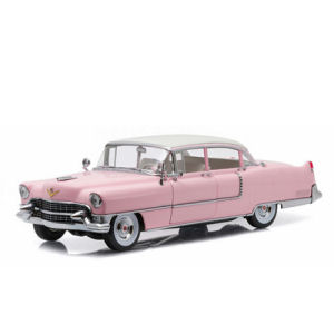 Elvis Presley 1955 Pink Cadillac Fleetwood Series 60 1/18th Scale Die-Cast Metal Vehicle