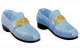 From the Elvis Presley Vandor Collection. Elvis Presley Blue Suede Shoes Salt and Pepper set.