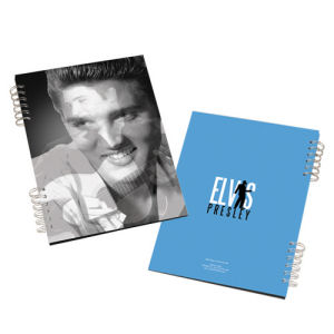 Elvis Presley Lenticular Spiral Notebook