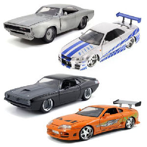 Fast and Furious 7 1/24th Scale Die-Cast Vehicle Wave 6 Case
