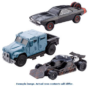 Fast and Furious Die-Cast Metal 1/55th Scale Vehicle Case