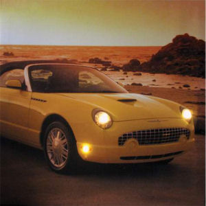 Ford 2000s Thunderbird Light-Up Canvas Print