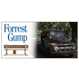 Forrest Gump 1951 Ford F-1 Box Truck 1/18th Scale Die-Cast Metal Vehicle