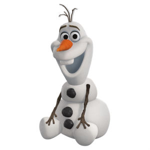 Frozen Olaf Sculpted Ceramic Cookie Jar