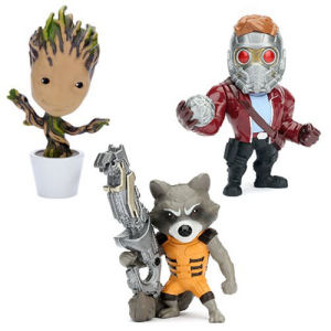 Guardians of the Galaxy 4 Inch Metals Figure Wave 1 Case