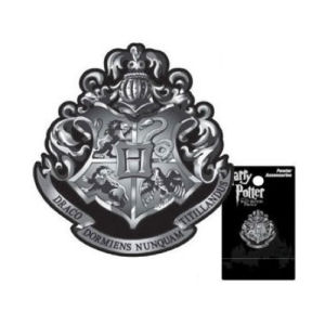 Harry Potter Hogwarts School Crest Pewter Lapel Pin