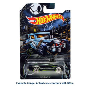 Hot Wheels Halloween 2016 Die-Cast Metal Vehicle Case