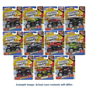 Hot Wheels Monster Jam 1/64th Scale 2017 Wave 5 Case