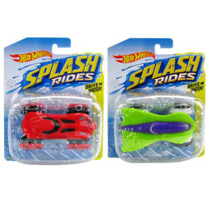 Hot Wheels Splash Rides Vehicles Case