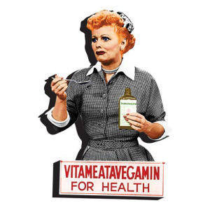 I Love Lucy Vitameatavegamin Funky Chunky Magnet