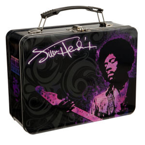 Jimi Hendrix Large Lunchbox Tin Tote
