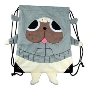 Kill la Kill Gattsu Plush Drawstring Bag