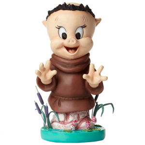 Looney Tunes Porky Pig as Friar Tuck Grand Jester Mini-Bust