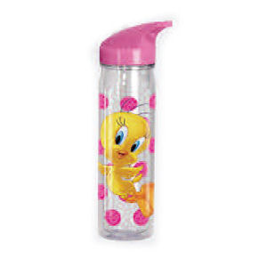 Looney Tunes Tweety Flip Top Water Bottle