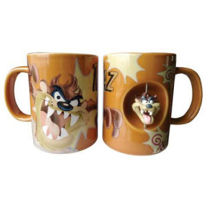 Warner Brothers Looney Tunes Taz Spinner 12 Ounce Ceramic Mug