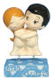 From the Love is... Collection. Love is... a Hug a Day Westland Giftware Bobble Figurine. 4.75 Inches High